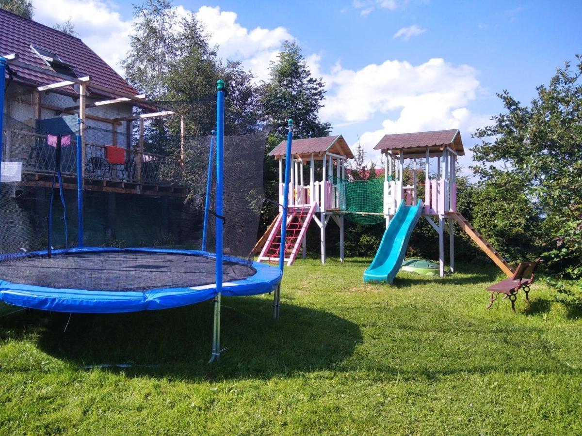 Ferienwohnung Bieszczadzki Hals - Dom Blizniak Polańczyk Exterior foto