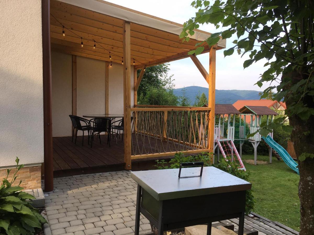 Ferienwohnung Bieszczadzki Hals - Dom Blizniak Polańczyk Exterior foto